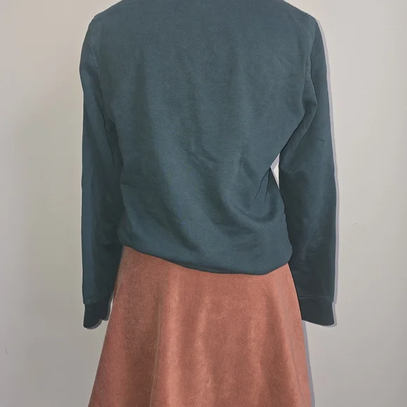 Vero Moda Teal Graphic Sweatshirt - Picture 2 of 3